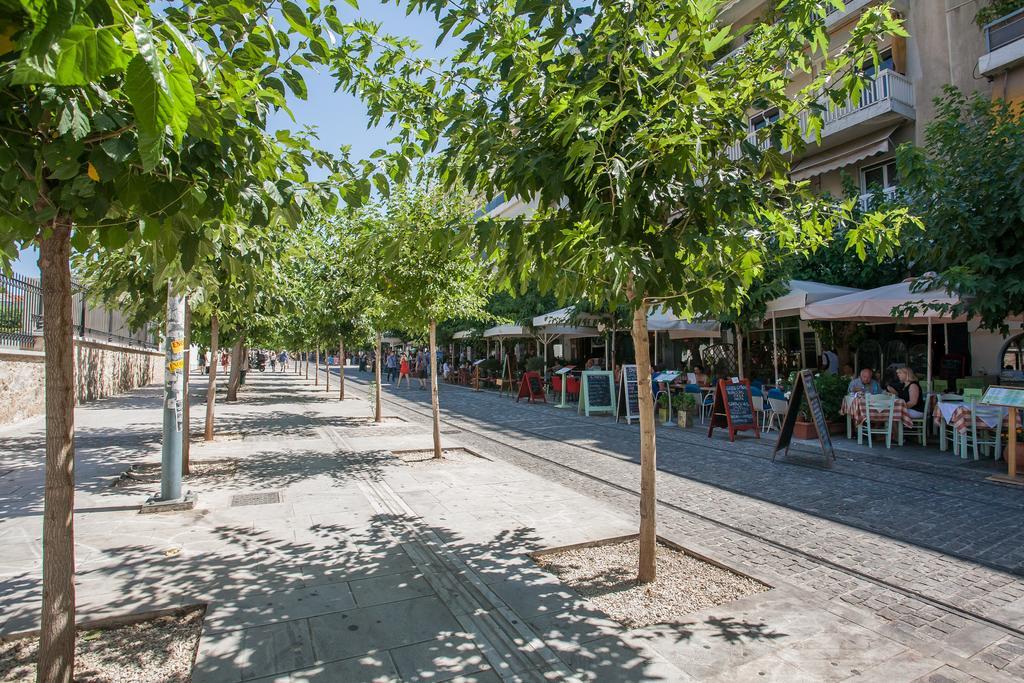 Charming Acropolis Metro Station Apartment, Clean And Cozy アテネ エクステリア 写真